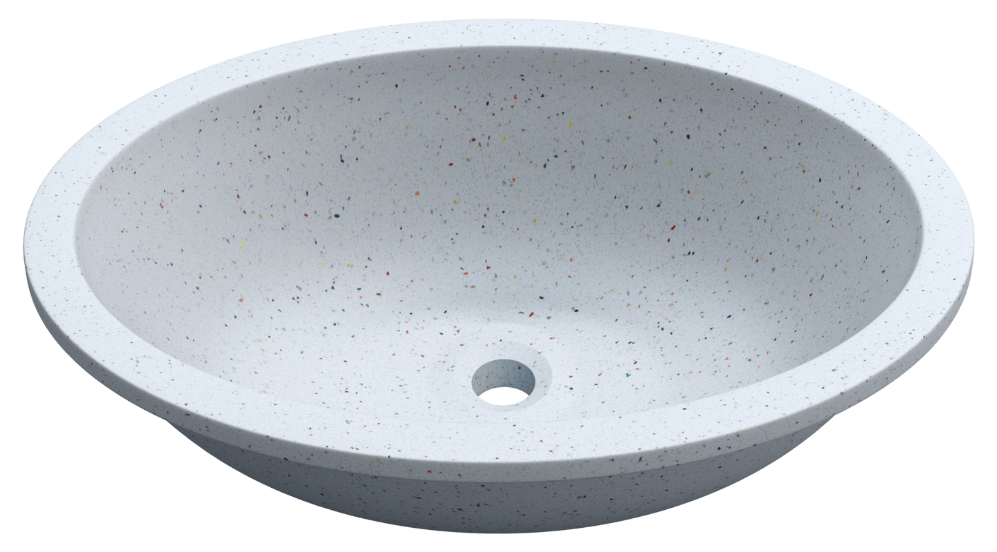Integrated sink Oval I