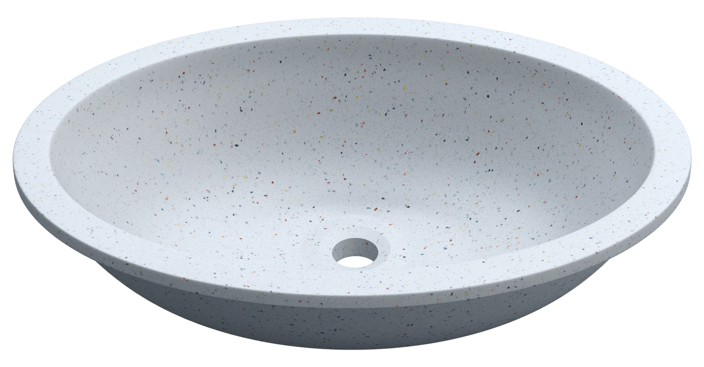 Integrated sink Oval II