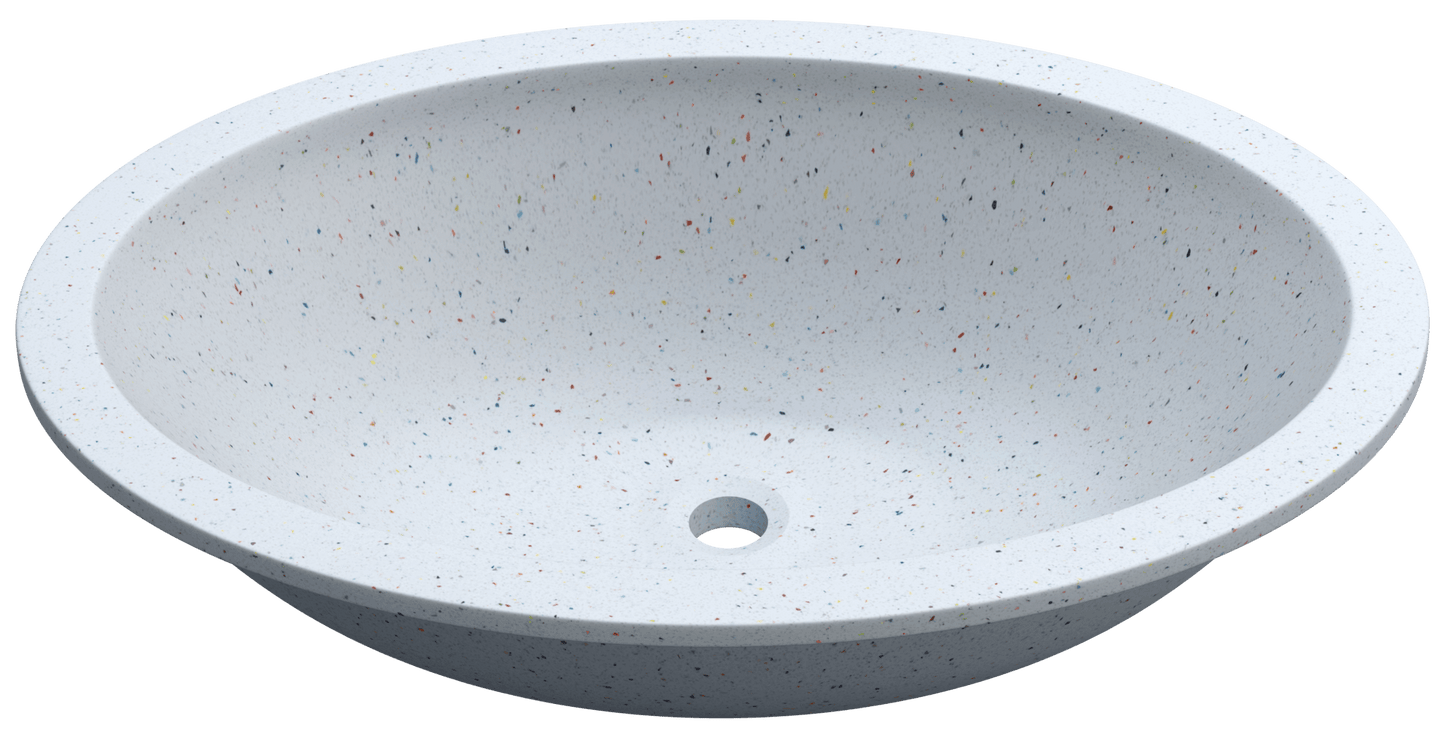 Integrated sink Oval III