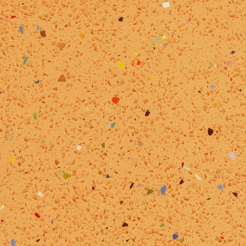 D0140-02 Light orange - sparse multicolour speckles – Durat