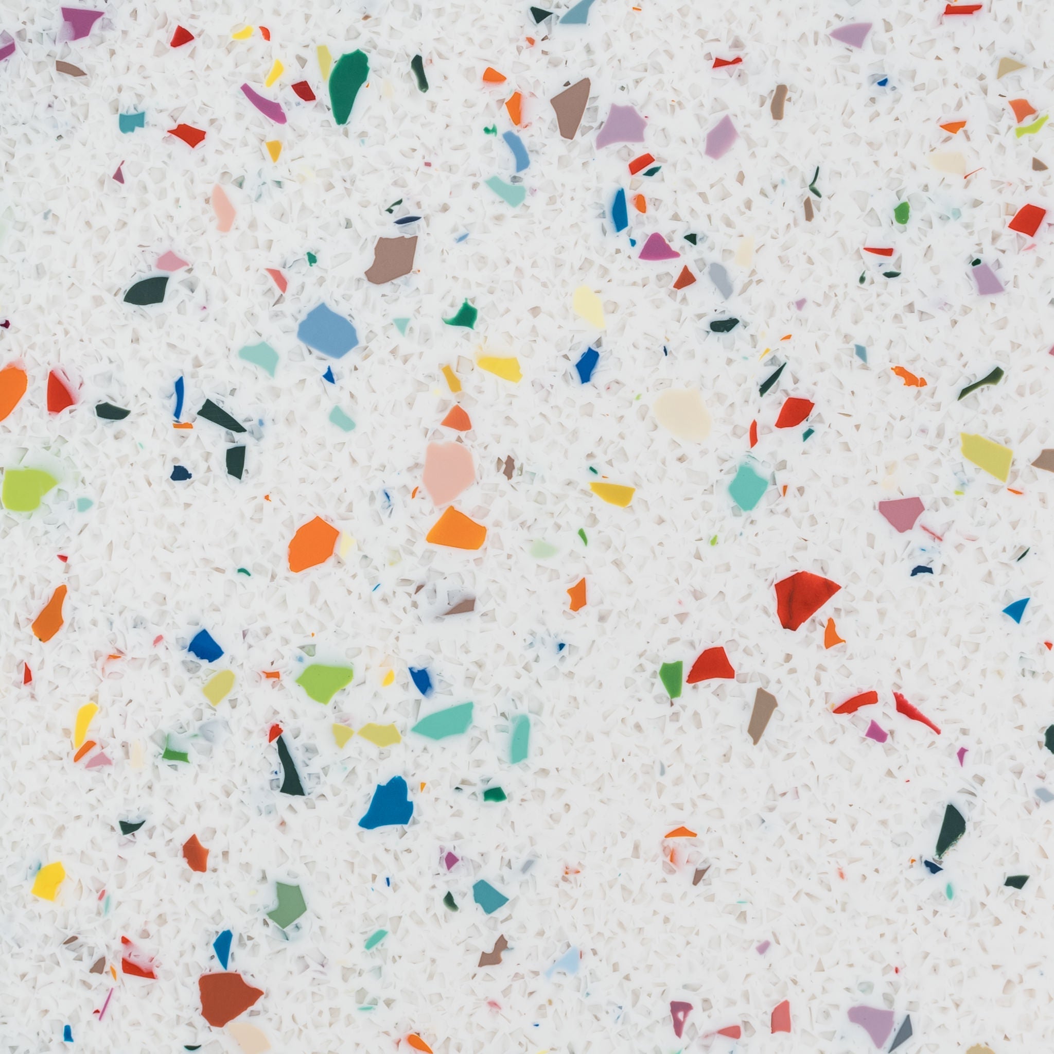 D0100-52 White - multicolour large speckles – Durat