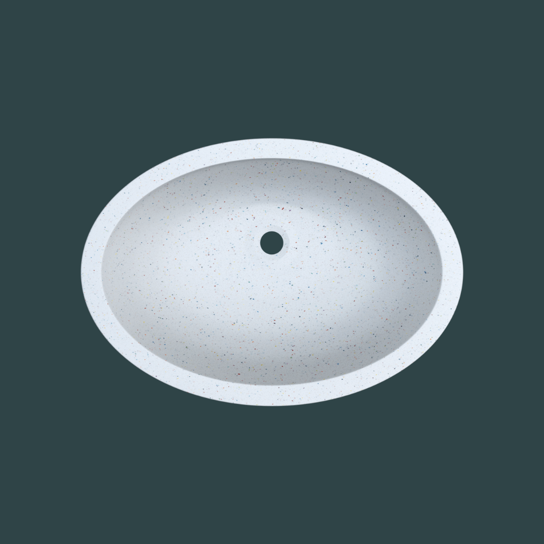 Integrated sink Oval III